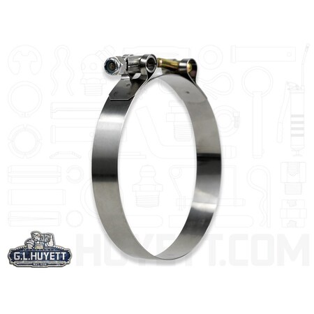 Heritage Industrial Hose Clamp T-Bolt 300SS Band SAE #172 HCTB-P333-625-750